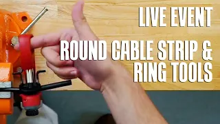 Jonard Tools Live Event - Round Cable Strip & Ring Tools