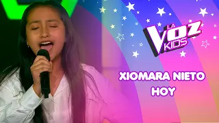 Xiomara Nieto | Hoy | Audiciones a ciegas | Temporada 2022 | La Voz Kids