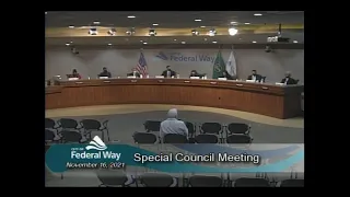 11/16/2021 Federal Way City Council - Special Meeting