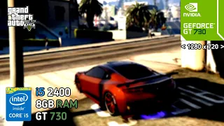 GTA V - Intel i5 2400 with Nvidia GT 730 GDDR5