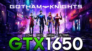 Gotham Knights l GTX 1650 + RYZEN 5 1600 AF l 1080p Todas As Configurações