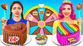 Rich vs Poor Chocolate Cake Decorating Challenge | Chocolate Cake & Candy Battle by RATATA