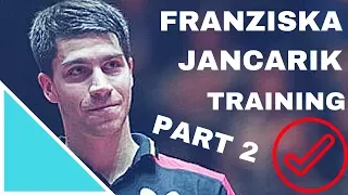 Training With FRANZISKA Patrick and JANCARIK Lubomir PART 2 @ DUSSELDORF Table Tennis Training