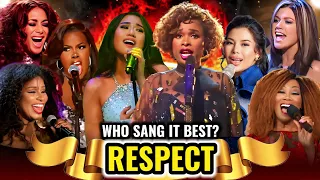 Who sang "RESPECT" best? (HIGH NOTES CHALLENGE) | Amber, Morissette, Jennifer, Katrina, Kelly & more