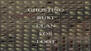 STEALING ALL THE SULFUR FROM “THE BEST CLAN IN RUST"ON WIPE DAY - Rust