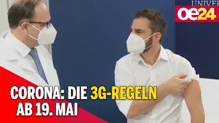 Corona: Die 3G-Regeln ab 19. Mai