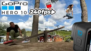 GOPRO HERO 10 BLACK -  240FPS ACTION & SPORT TEST