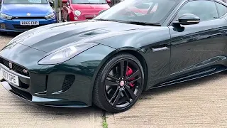 Jaguar F type 3.0 V6s AWD British racing green