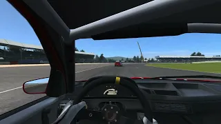 [Real Racing 3] s1.e004.2 Alfa Romeo 155 V6 TI Silverstone Bridge circuit: cockpit view