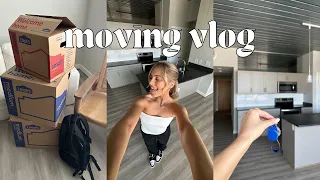 moving vlog pt. 1: packing up + getting the keys to my new apartment