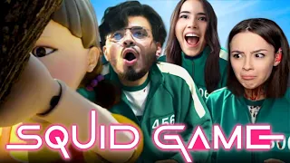 MADNESS! | SQUID GAME FANS React to Episode 1 - “Red Light Green Light" | 오징어게임