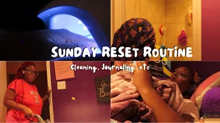Sunday Reset Routine| Clean With Me, Journaling, Getting Ready for the Work Week