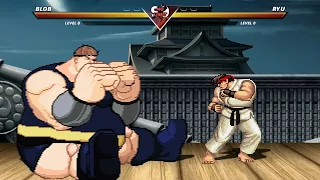 Blob Vs Ryu - Highest Level Incredible Epic Fight!