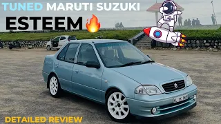 പൊട്ടി പൊട്ടി തീ വന്നു🔥🔥 Tuned Maruti Suzuki Esteem | JDM Modification | Pops And Flames 🔥