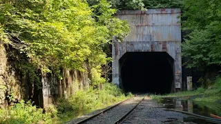 West Portal of the Hoosac Tunnel in Western Mass ~ August, 2023 Roadtrip to Massachusetts - UrbEx -