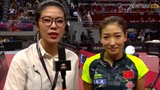 Liu Shiwen interview (Eng Sub) -- 2017 Chinese Trials for WTTC (Marvellous 12)