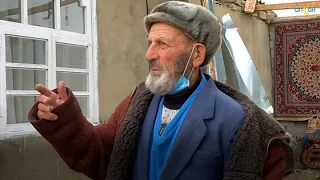 Дедушка Исмаил из селения Кунды Лакского района | Cдуло крышу дома