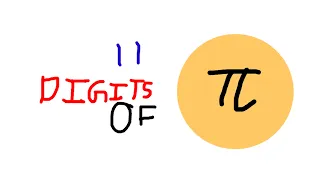 11 Digits of pi