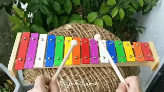 Jingle bell xylophone 15 keys fullcolors by Gokalimba.net