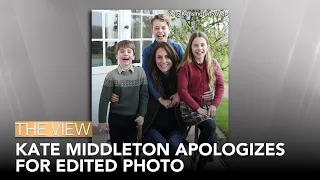 Kate Middleton Apologizes For Edited Photo | The View