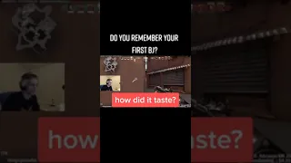 DO YOU REMEMBER YOUR FIRST BLOW JOB  😂(XQC FUNNY MOMENT ) #xqc #goviral #gaming