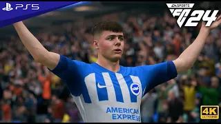 EA FC 24 - Brighton vs Luton Town - Premier League | Full Gameplay PS5 [4K60]