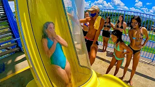 The Cyclone Water Slide at Wet'n Wild São Paulo, Brazil