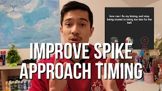 Improve Your TIMING In The Spike Approach - Full Drill Explanation and Progressions