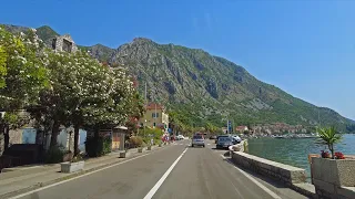 Road Herceg-Novi - Budva (67km, 85min), Montenegro, 🌡T+30C°🌞, June - #37/1