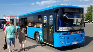 Кемерово, автобусный маршрут № 300. Автобус ЛиАЗ-6213!