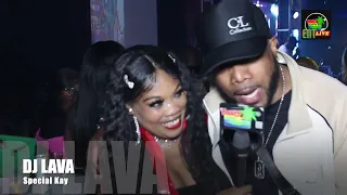 DJ LAVA Interviewed by Special Kaye at women's empowerment in Blyss Lounge Atlanta GA