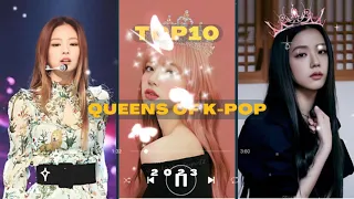 TOP 10- Queens of K-Pop 2023 #top #trending #viral #kpop @aroundtheworldonyoutube