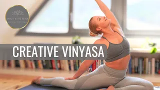 Full Length Creative Vinyasa Flow to Feel Amazing | High Calorie Burn