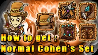 The Greedy Cave - How to get Cohen's Purse Set Normal Mode (very rare set)