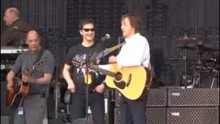 Paul McCartney "Hope Of Deliverance"(soundcheck Seoul )2015