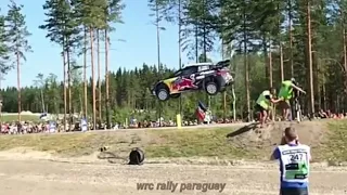 Jumps 😍 SLOW MOTION Ogier , Neuville POWER STAGE Rally Finland 2018