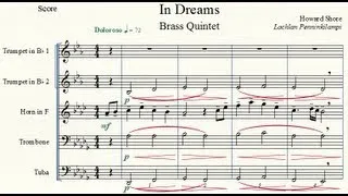 [LOTR: FOTR] In Dreams (Main Theme) - Brass Quintet