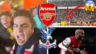 3000 PALACE FANS GO MENTAL & LATE SCENES at Arsenal 2-2 Crystal Palace…