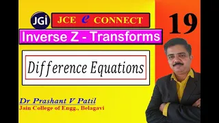 Intoduction to Difference equations || Z Transforms || 18mat31 || Dr Prashant Patil