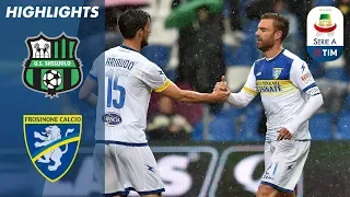 Sassuolo 2-2 Frosinone | Sassuolo Held By A Relentless Frosinone Side | Serie A