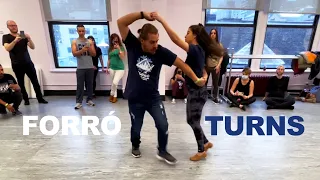 Forró Turns Workshop | Demo by Sorel Soares & Cecilia Figueiredo at Forro New York Weekend 2022