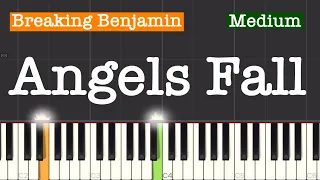 Breaking Benjamin - Angels Fall Piano Tutorial | Medium