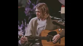 This is the last song of the evening - Kurt Cobain