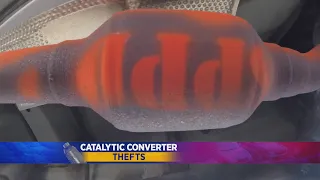 Police Look To Spray Paint To Curb Catalytic Converter Thefts