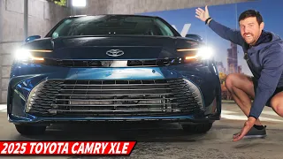 *HANDS ON* The New 2025 Toyota Camry "XLE" is an Elegant and Techy Hybrid Sedan