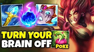 ZYRA ONLY NEEDS 2 ITEMS TO CARRY THE GAME... (NO BRAIN REQUIRED)