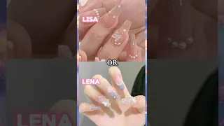 Choose one Lisa or Lena 🌷🧚🏻‍♀️#viral #trendingshorts #shortvideo #viralshorts #trending #kpop