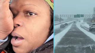 Living In A Minivan - St. Louis Winter Storm 2022 - The Cold Had Me In Tears - #abiyahbina #vanlife