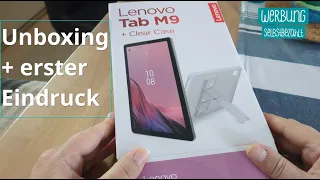 Unboxing und Ersteindruck -Lenovo Tab M9