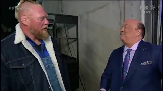 Brock Lesnar Surprises Paul Heyman at SmackDown!